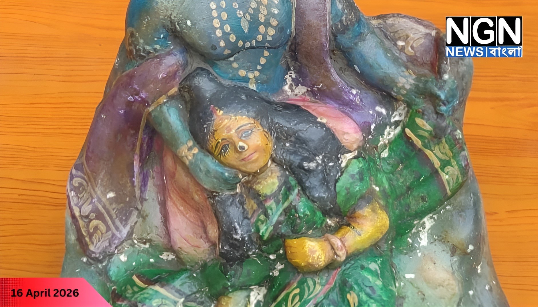 নওগাঁ কষ্টিপাথরের মূর্তি উদ্ধার