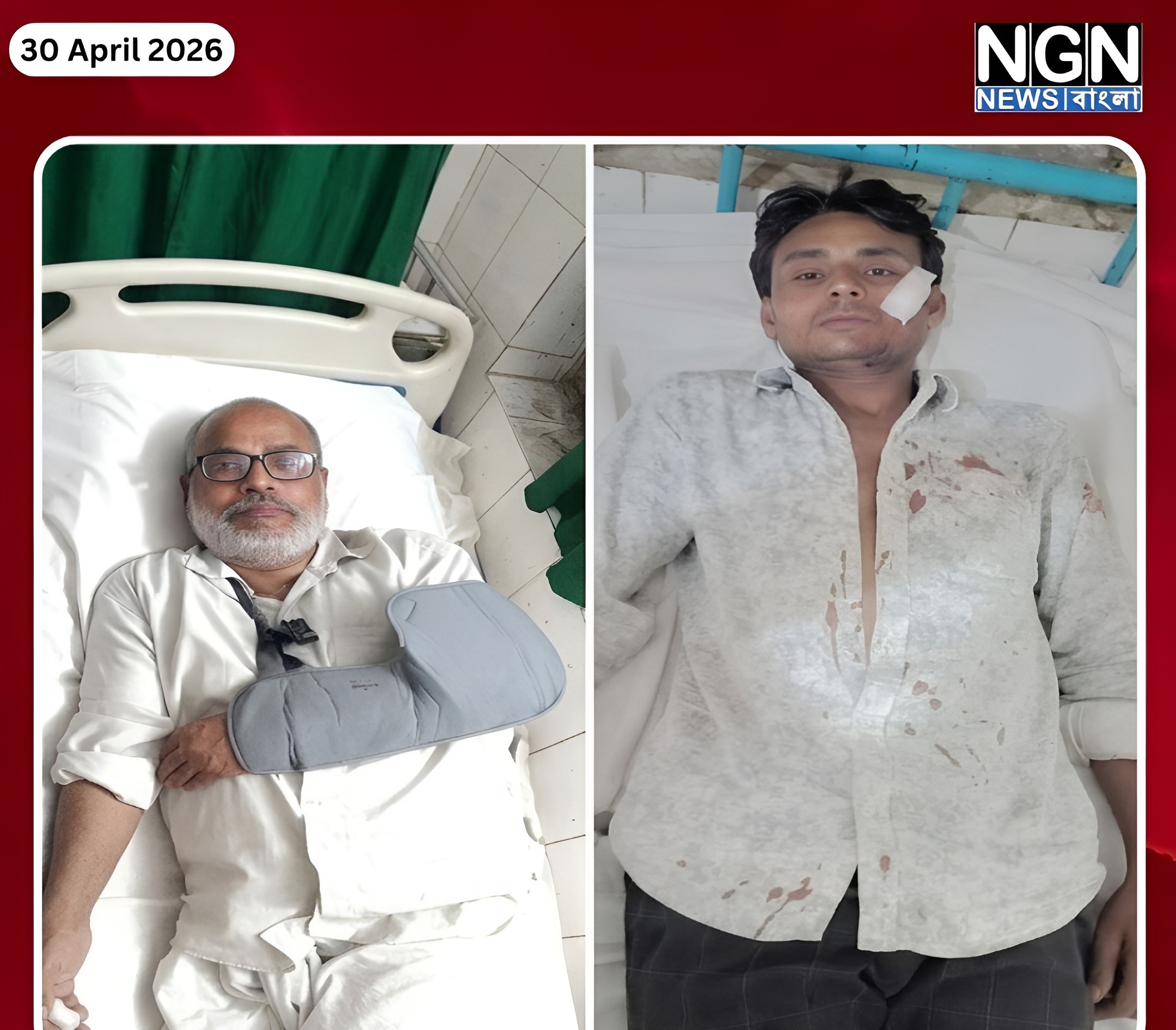 মান্দায় ফিলিং স্টেশনে হামলা