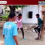 গাছে বেঁধে তরুণকে মারধর