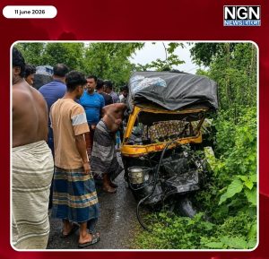 ট্রাক-মাহিন্দ্রার সংঘর্ষে নিহত ২