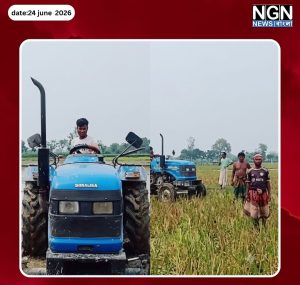 বদলগাছীতে লীজকৃত জমি দখল 