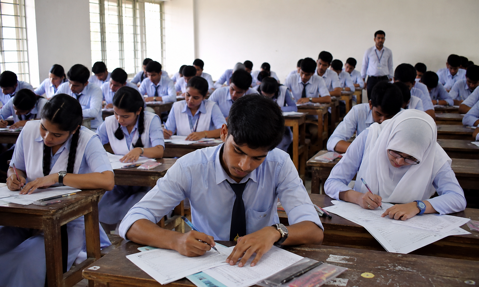 এইচএসসি পরীক্ষায় প্রশ্ন বিতরণে দেরি
