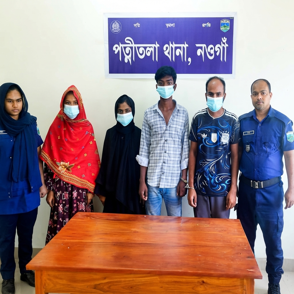 হানিট্র্যাপ চক্রের ৪ সদস্য গ্রেপ্তার