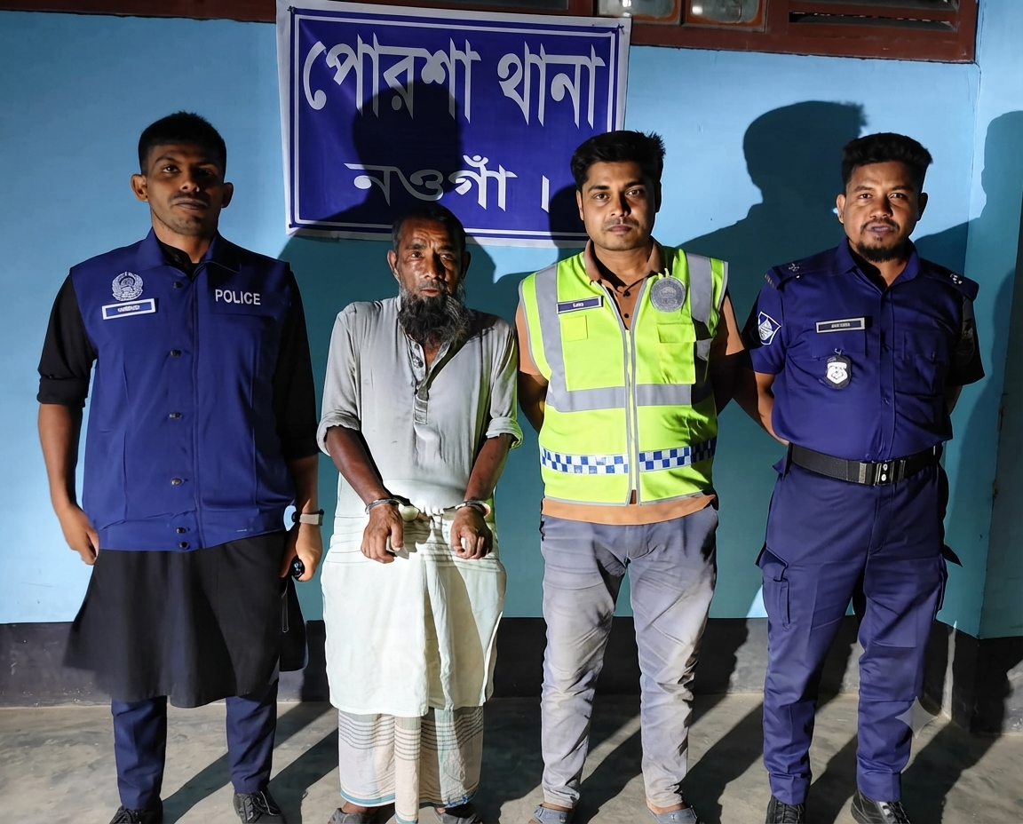 পোরশায় ৫ বছরের শিশু নির্যাতন