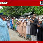 বগুড়ায় আয়াতুল্লাহ আলী খামেনির গায়েবানা জানাজা