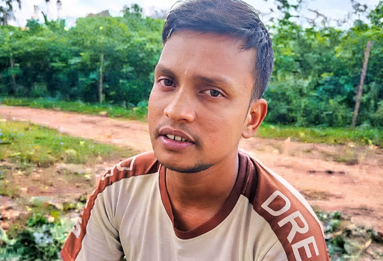 মান্দায় ভ্যানচালক নিহত, বাসের চাপায় প্রাণ গেল ফারুকের
