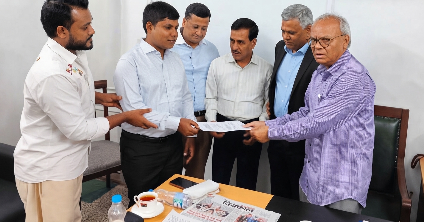 নওগাঁর দৃষ্টিহীন শাকিল পেলেন ৯ম গ্রেডের চাকরি